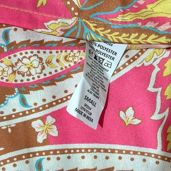 NEW Elan Bali Wide Leg Silky Pants - Picture 8 of 9